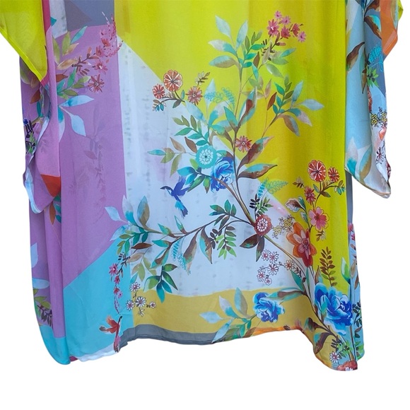Johnny Was Ember Silk Kimono Womens Small - Picture 8 of 16